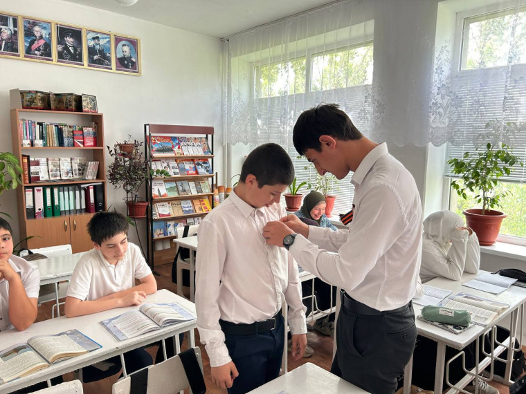 Акция "Георгиевская ленточка".